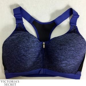 ⬇️$21 VSX Knockout Front Zip Sports Bra 36DD